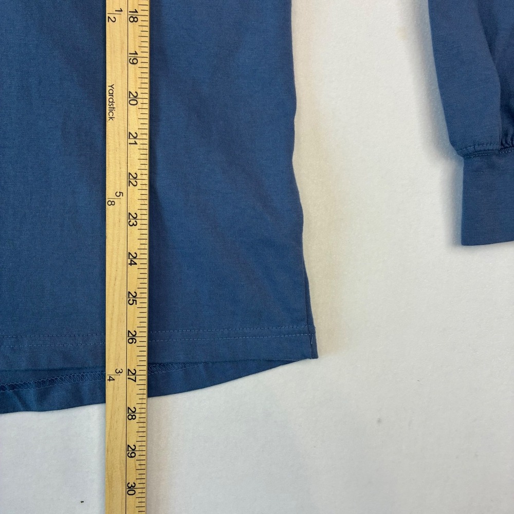 Ariat‎ Rebar Work T-Shirt Mens XL Blue Long Sleeve V-Neck Cotton Strong Graphic - Picture 5 of 9